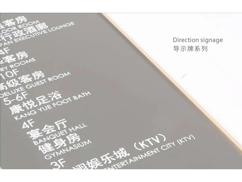 酒店客房门牌系统整体解决方案