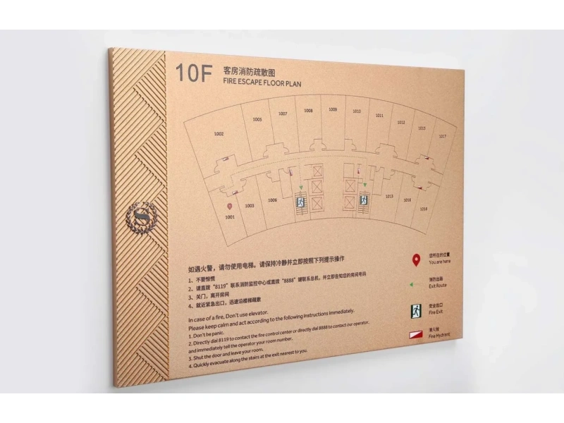 酒店客房门牌系统整体解决方案