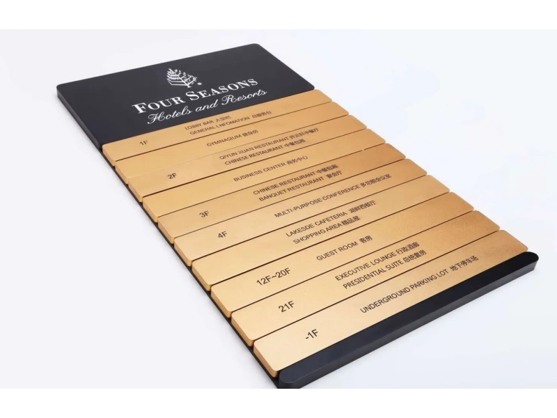 酒店客房门牌系统整体解决方案