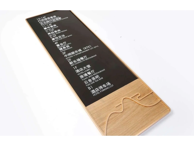 酒店客房门牌系统整体解决方案