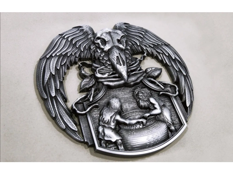 铜/不锈钢浮雕，每件皆是独一无二的艺术品