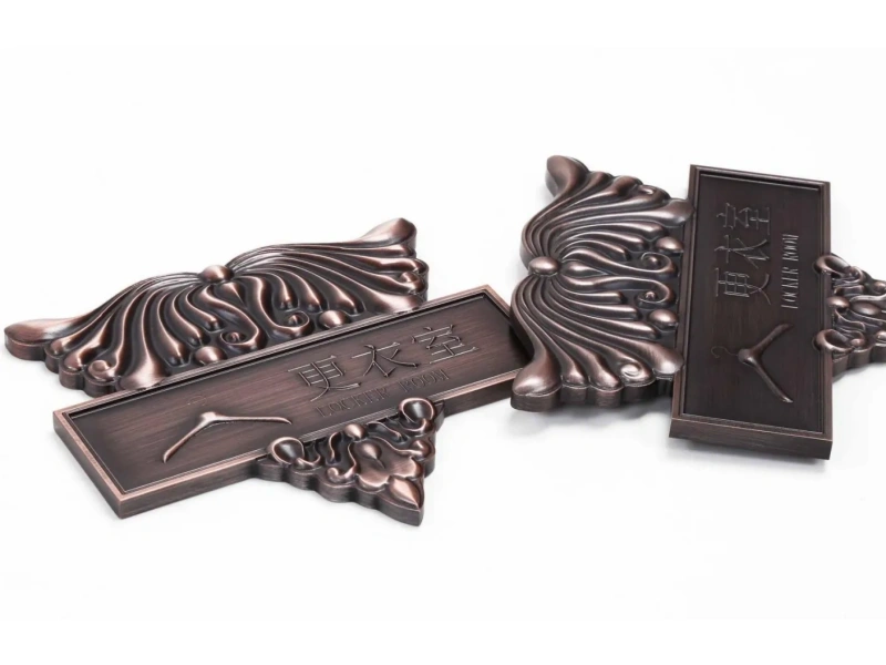 铜/不锈钢浮雕，每件皆是独一无二的艺术品