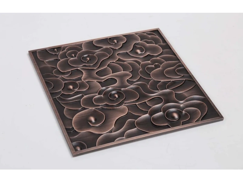 铜/不锈钢浮雕，每件皆是独一无二的艺术品