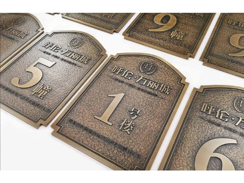 铜/不锈钢浮雕，每件皆是独一无二的艺术品