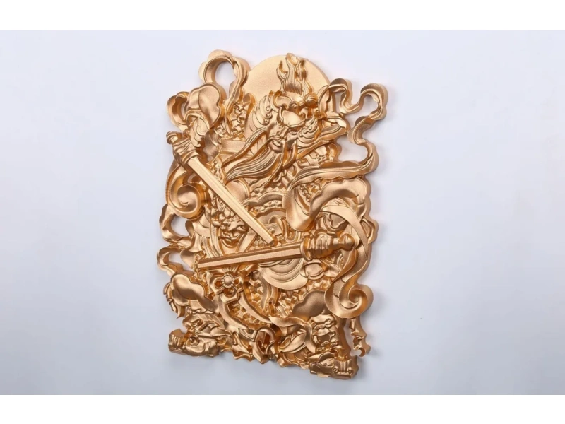 铜/不锈钢浮雕，每件皆是独一无二的艺术品