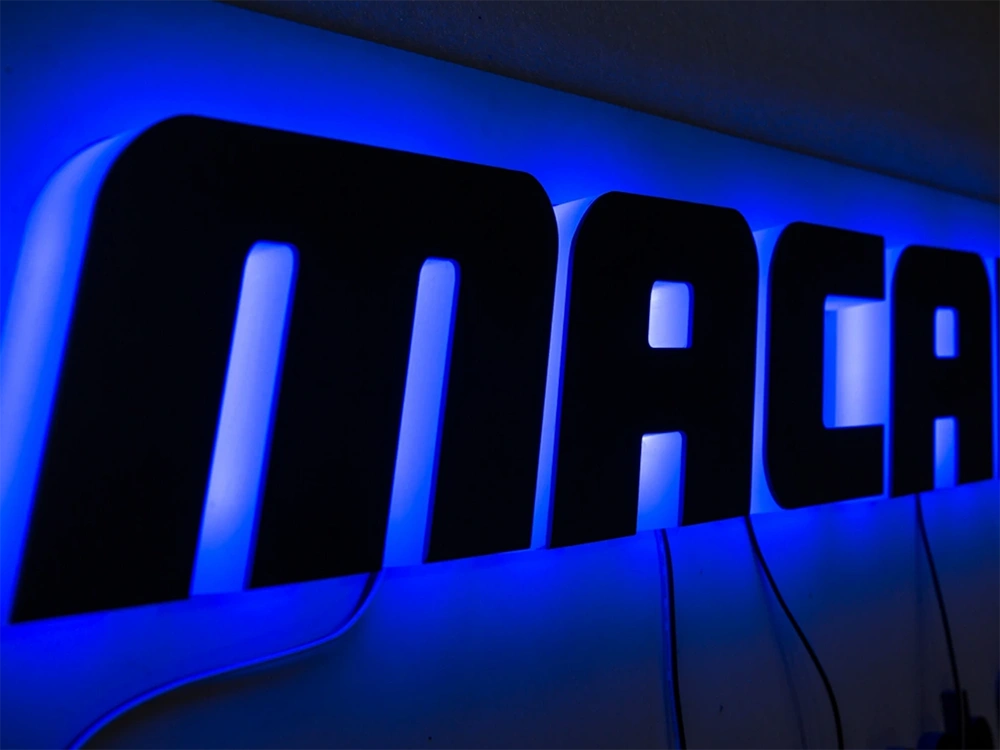 品牌常用发光字，材质、色温、任意定制